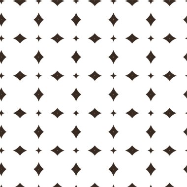 Süslü, soyut, dikişsiz desen, vektör illüstrasyonu