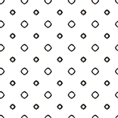 Geometrik soyut dikişsiz desen, vektör illüstrasyonu