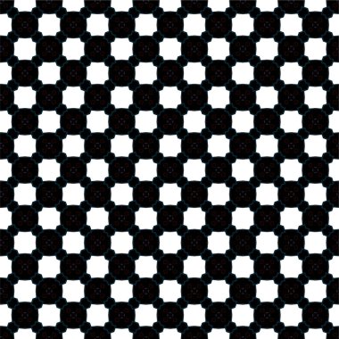 Geometrik soyut dikişsiz desen, vektör illüstrasyonu