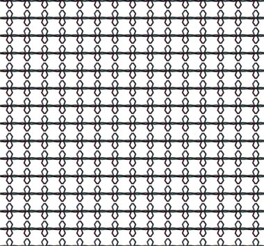 Geometrik soyut dikişsiz desen, vektör illüstrasyonu