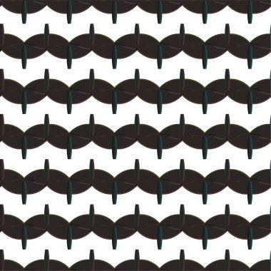 Geometrik soyut dikişsiz desen, vektör illüstrasyonu