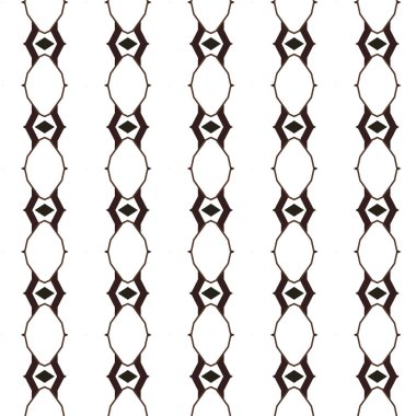 Geometrik soyut dikişsiz desen, vektör illüstrasyonu