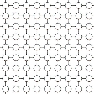 Geometrik soyut dikişsiz desen, vektör illüstrasyonu