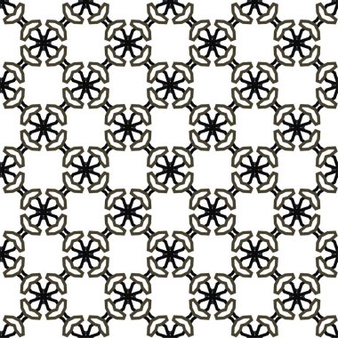 soyut geometrik dikişsiz desen, vektör illüstrasyonu