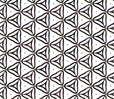 soyut geometrik dikişsiz desen, vektör illüstrasyonu