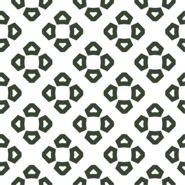 soyut geometrik dikişsiz desen, vektör illüstrasyonu
