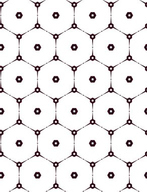 soyut geometrik dikişsiz desen, vektör illüstrasyonu