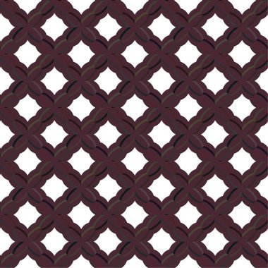 Geometrik soyut dikişsiz desen, vektör illüstrasyonu