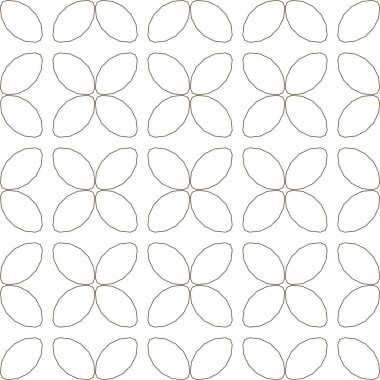 Geometrik soyut dikişsiz desen, vektör illüstrasyonu