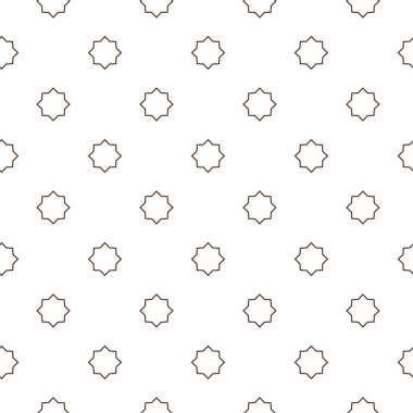 Süslü, soyut, dikişsiz desen, vektör illüstrasyonu