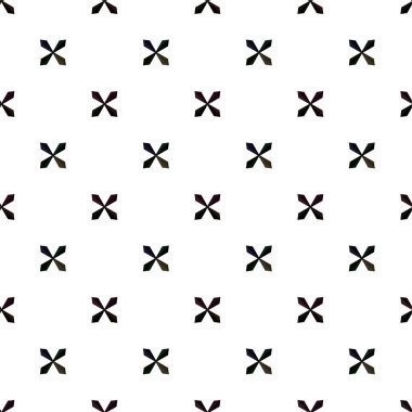 soyut geometrik dikişsiz desen, vektör illüstrasyonu