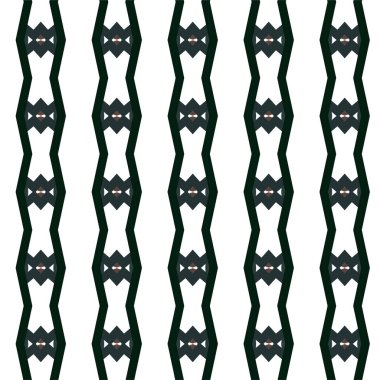 Geometrik soyut dikişsiz desen, vektör illüstrasyonu