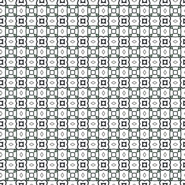 soyut geometrik dikişsiz desen, vektör illüstrasyonu