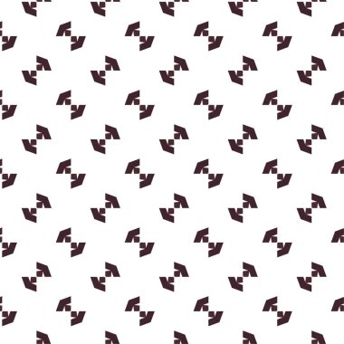 soyut geometrik dikişsiz desen, vektör illüstrasyonu