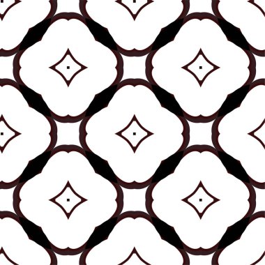 soyut geometrik dikişsiz desen, vektör illüstrasyonu