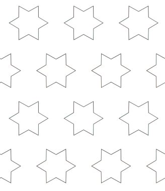 Geometrik soyut dikişsiz desen, vektör illüstrasyonu