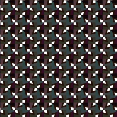 soyut geometrik dikişsiz desen, vektör illüstrasyonu 