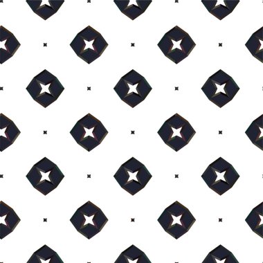 soyut geometrik dikişsiz desen, vektör illüstrasyonu