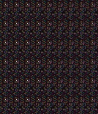 soyut geometrik dikişsiz desen, vektör illüstrasyonu