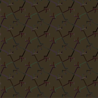 soyut geometrik dikişsiz desen, vektör illüstrasyonu