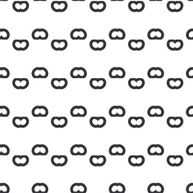 Geometrik soyut dikişsiz desen, vektör illüstrasyonu