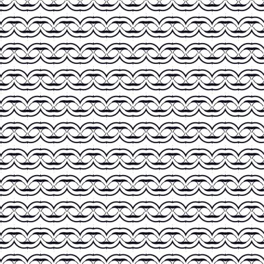 soyut geometrik dikişsiz desen, vektör illüstrasyonu