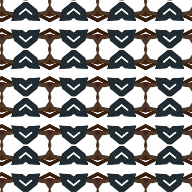 soyut geometrik dikişsiz desen, vektör illüstrasyonu