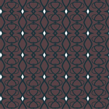 Geometrik soyut dikişsiz desen, vektör illüstrasyonu