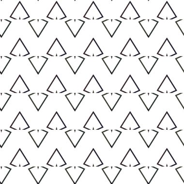 Süslü, soyut, dikişsiz desen, vektör illüstrasyonu