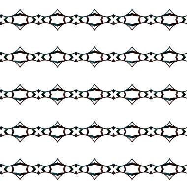 soyut geometrik dikişsiz desen, vektör illüstrasyonu