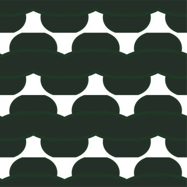 Geometrik soyut dikişsiz desen, vektör illüstrasyonu