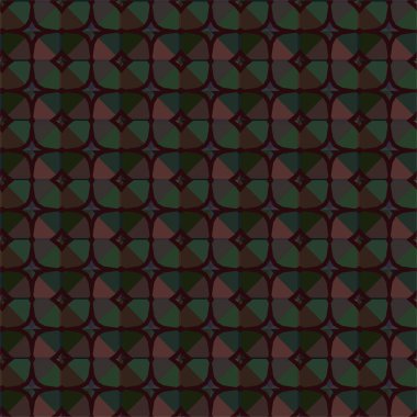 Geometrik soyut dikişsiz desen, vektör illüstrasyonu