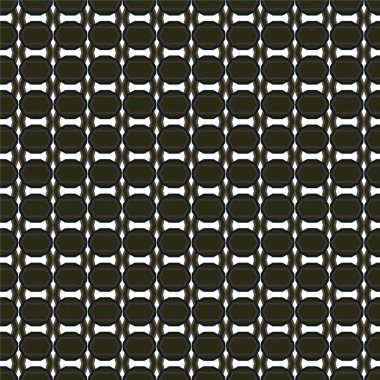 Süslü, soyut, dikişsiz desen, vektör illüstrasyonu