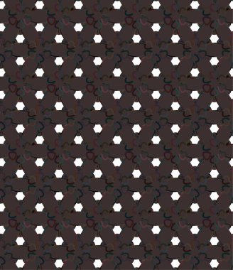 Geometrik soyut dikişsiz desen, vektör illüstrasyonu