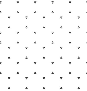 Geometrik soyut dikişsiz desen, vektör illüstrasyonu