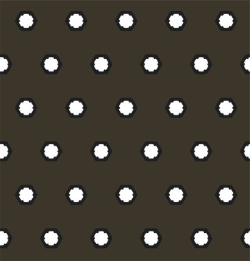 Geometrik soyut dikişsiz desen, vektör illüstrasyonu