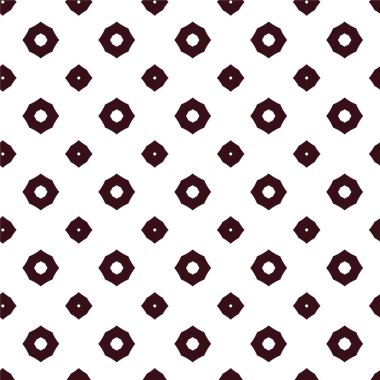 Geometrik soyut dikişsiz desen, vektör illüstrasyonu