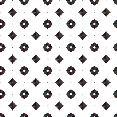 Geometrik soyut dikişsiz desen, vektör illüstrasyonu