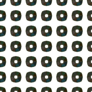 Geometrik soyut dikişsiz desen, vektör illüstrasyonu