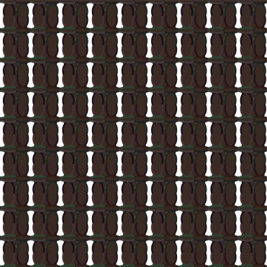 Süslü, soyut, dikişsiz desen, vektör illüstrasyonu