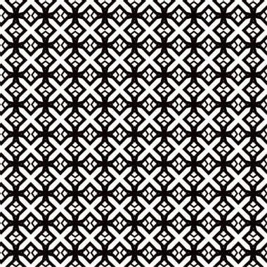 Geometrik soyut dikişsiz desen, vektör illüstrasyonu