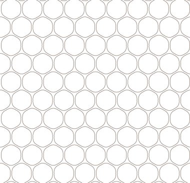 Geometrik soyut dikişsiz desen, vektör illüstrasyonu