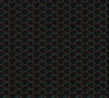 Geometrik soyut dikişsiz desen, vektör illüstrasyonu