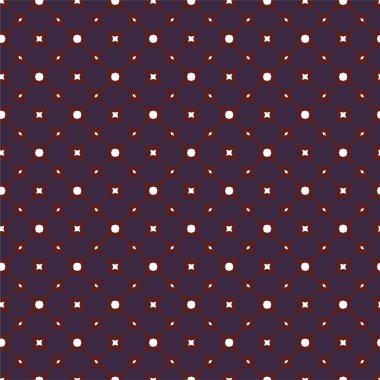 Geometrik soyut dikişsiz desen, vektör illüstrasyonu