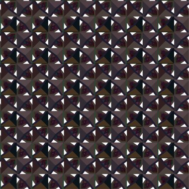 soyut geometrik dikişsiz desen, vektör illüstrasyonu