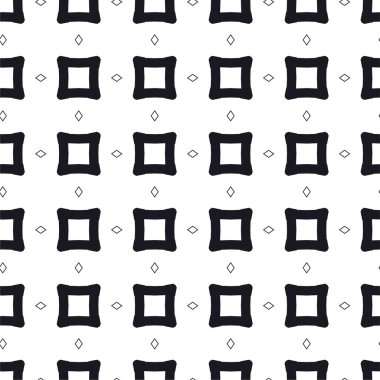 Soyut geometrik dikişsiz desensiz vektör çizimi 