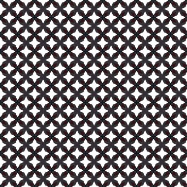 Geometrik soyut dikişsiz desen, vektör illüstrasyonu