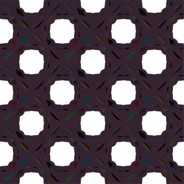 Basit renkli çiçekleri ve yeşil yaprakları olan güzel kompozisyon, vektör illüstrasyonu  