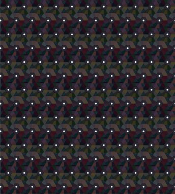 Süslü, soyut, dikişsiz desen, vektör illüstrasyonu