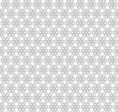 soyut geometrik dikişsiz desen, vektör illüstrasyonu